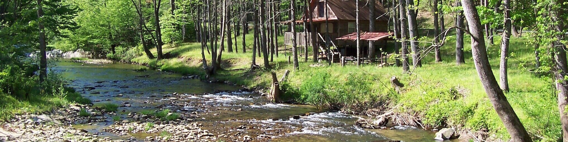 Once a dirt road, is now paved and runs from just outside Boone straight down through beautiful mountain scenery to Darby.