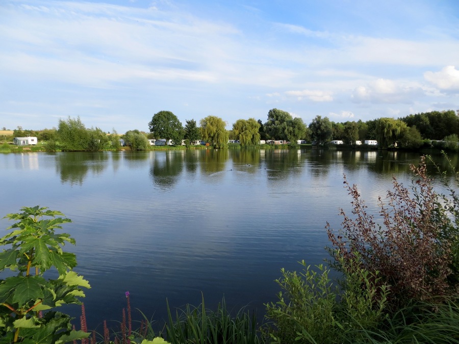 Yarwell Mill Caravan Site - August sunshine - 2012