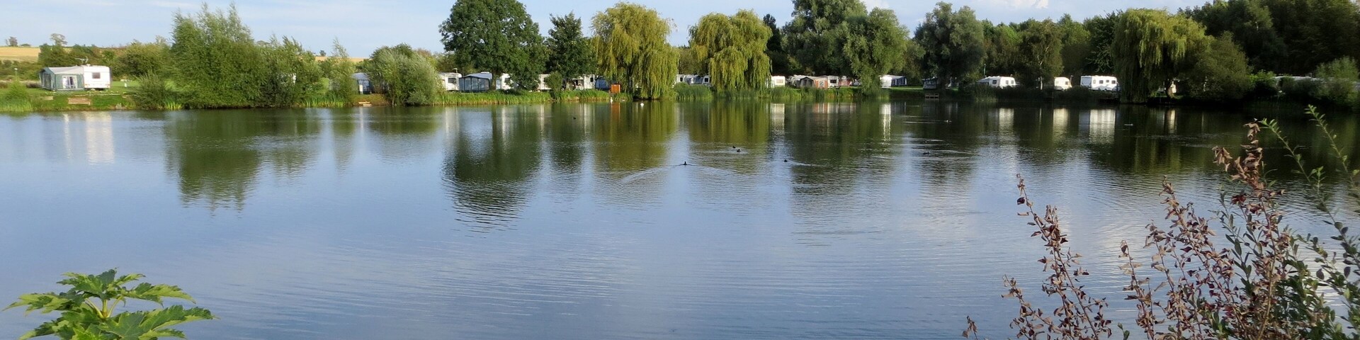 Yarwell Mill Caravan Site - August sunshine - 2012