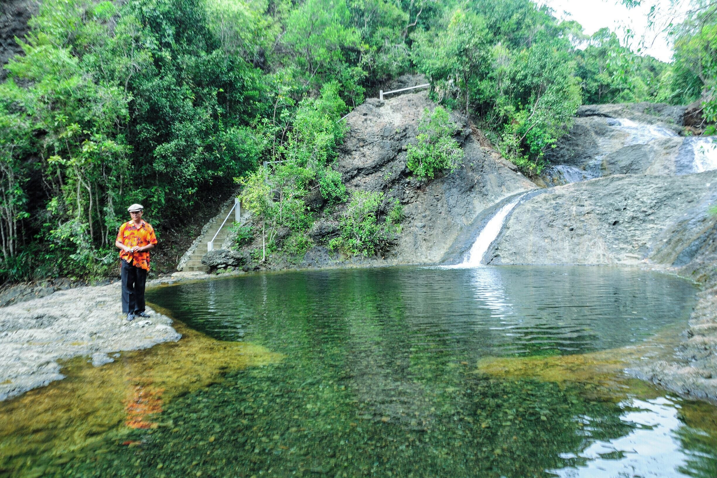 A perfect place to stop by when you want to dive into cool waters instead of the beach. You can drop by this place when you go to the famous Boracay Island in Malay, Aklan. #roadtrip