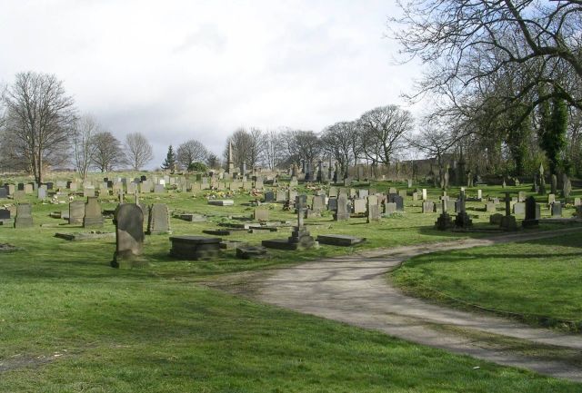 St Paul's Church Graveyard - Bradford Road, Birkenshaw, near to Birkenshaw, Kirklees, Great Britain.