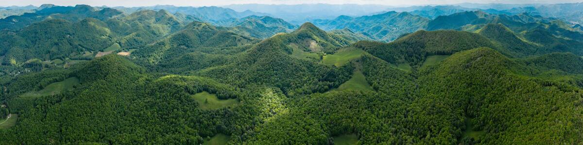 Mountain Vista Aerial in Appalachia NC
