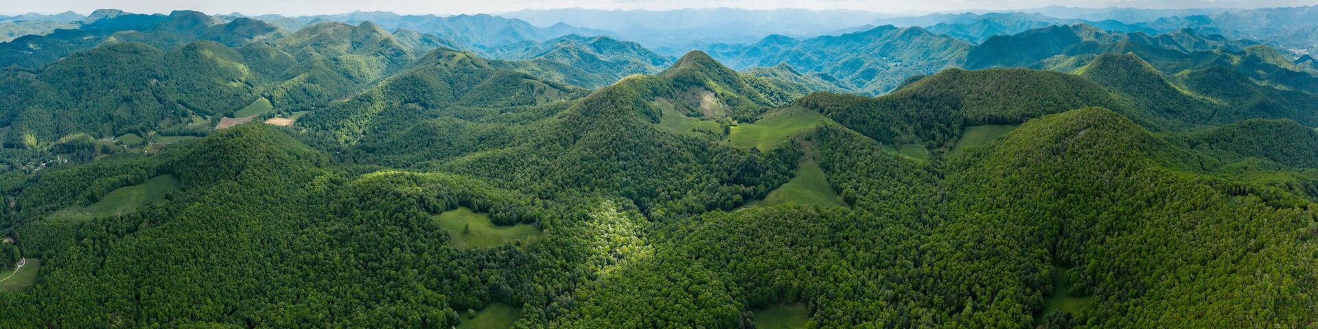 Mountain Vista Aerial in Appalachia NC