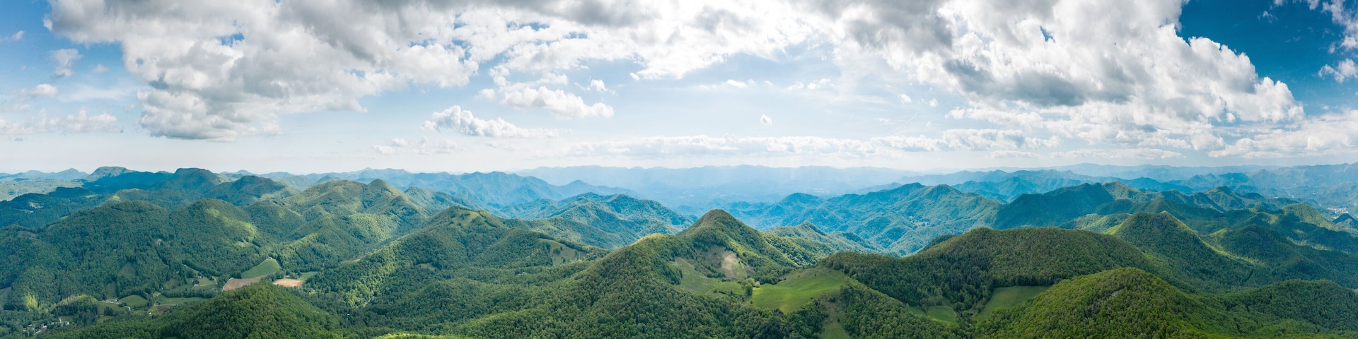 Mountain Vista Aerial in Appalachia NC