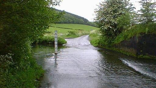 The ford at Strefford.