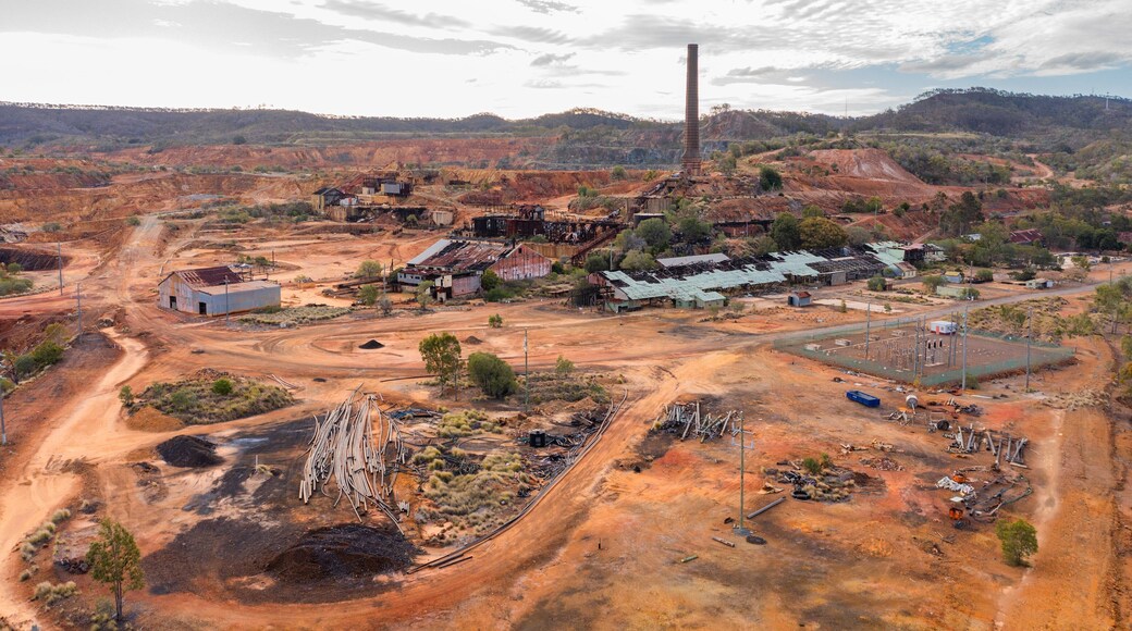 Mount Morgan which includes desert views, tranquil scenes and landscape views