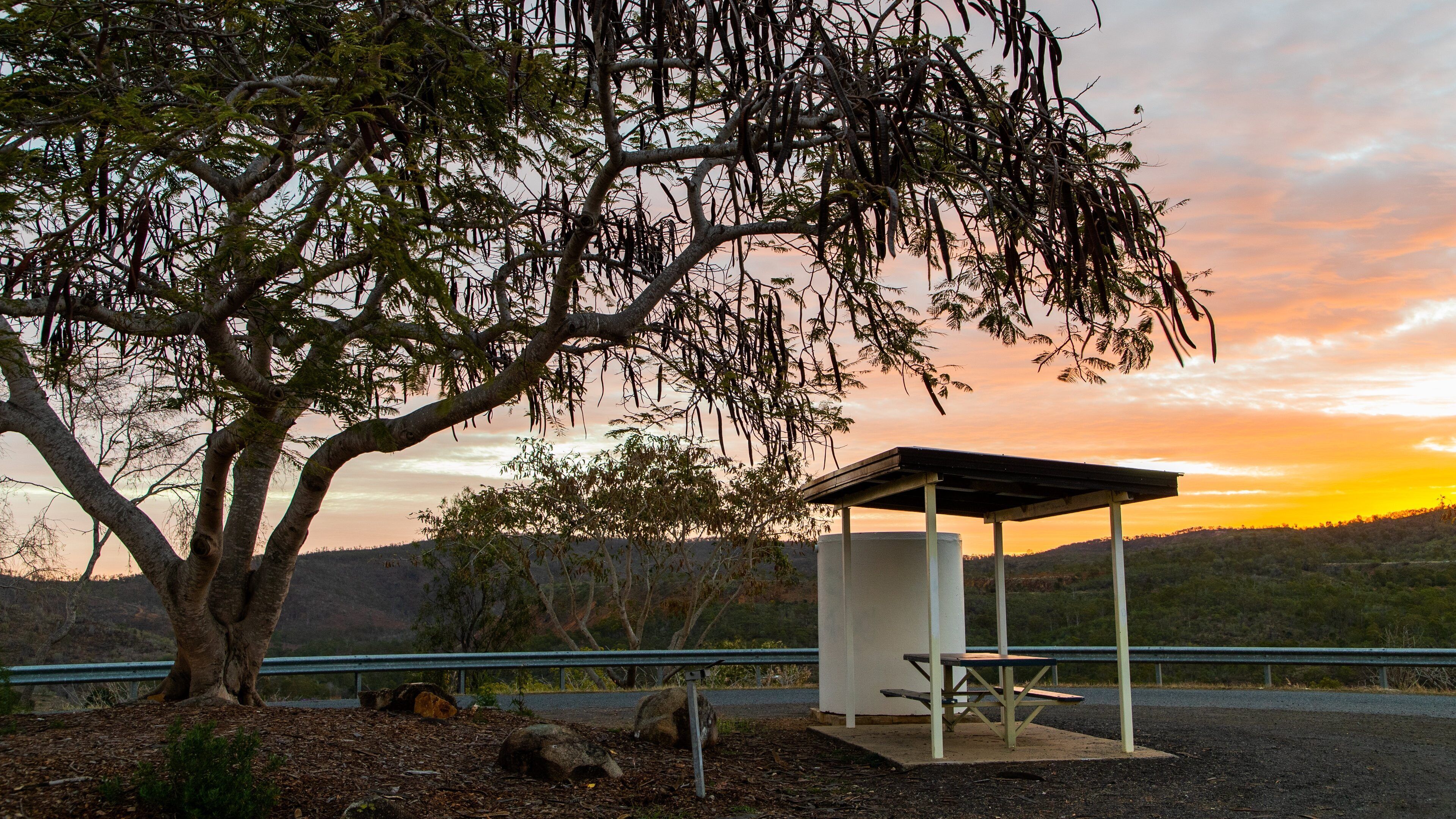 St Maarten and St Martin showing a sunset