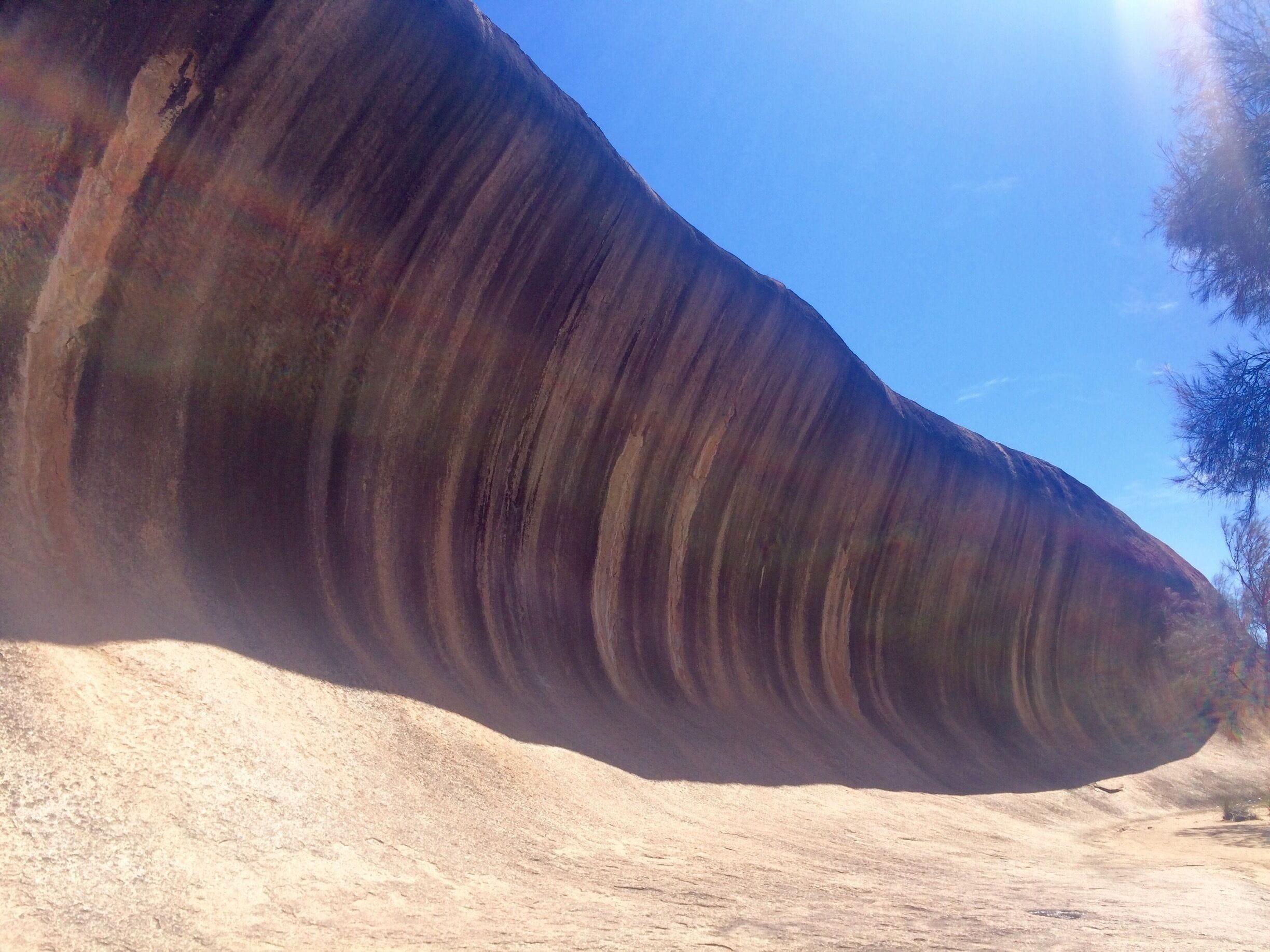 Wave rock. 15m high and 110m long! 