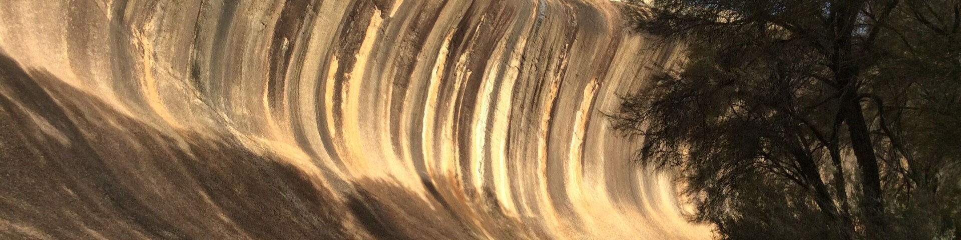 Was at the wave rock in 2014