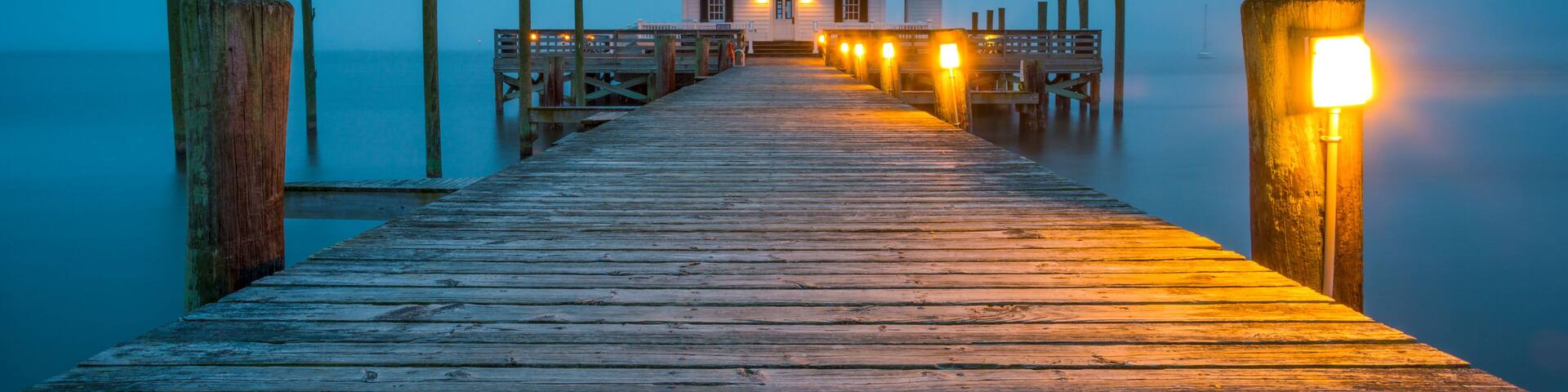 Manteo NC Roanoke Marshes Lighthouse in Outer Banks North Carolina