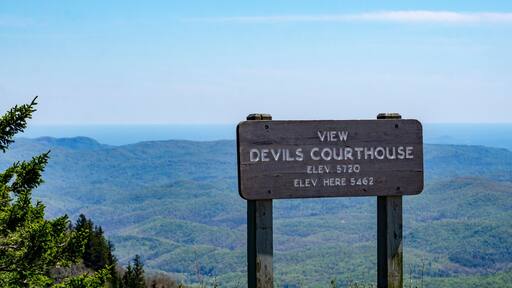 Devil's Courthouse Blue Ridge Parkway