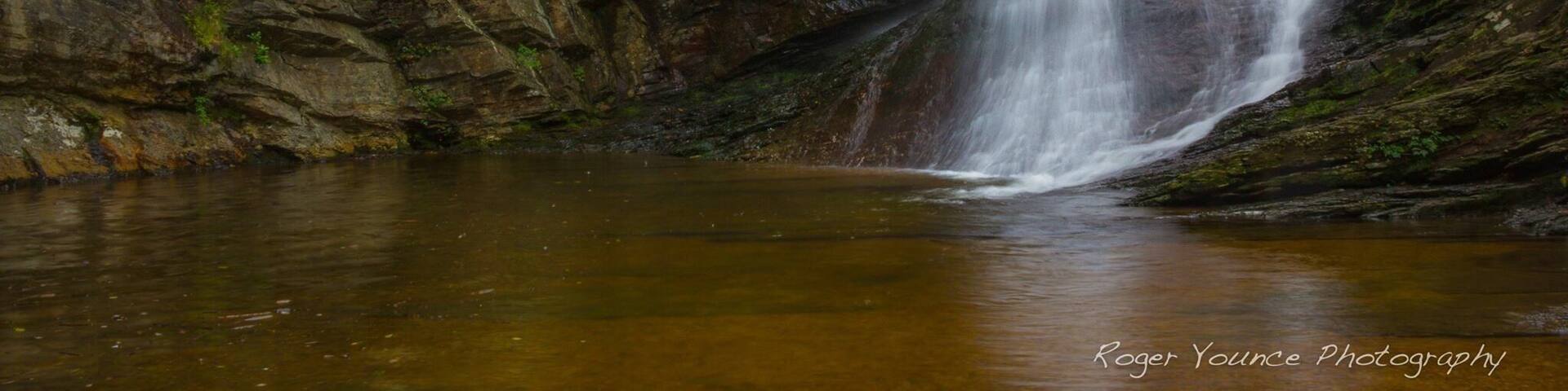 Lower Cascade Falls at Hanging Rock State Park