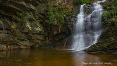 Lower Cascade Falls at Hanging Rock State Park