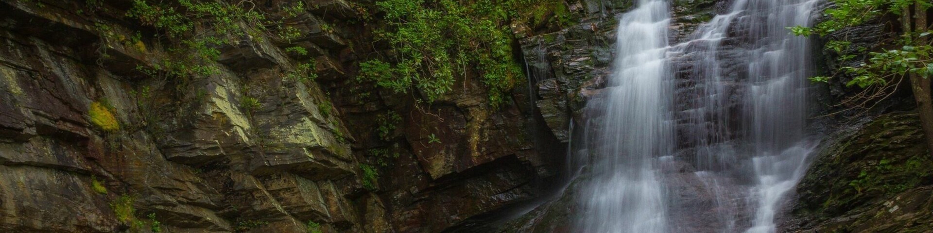 Lower Cascade Falls at Hanging Rock State Park