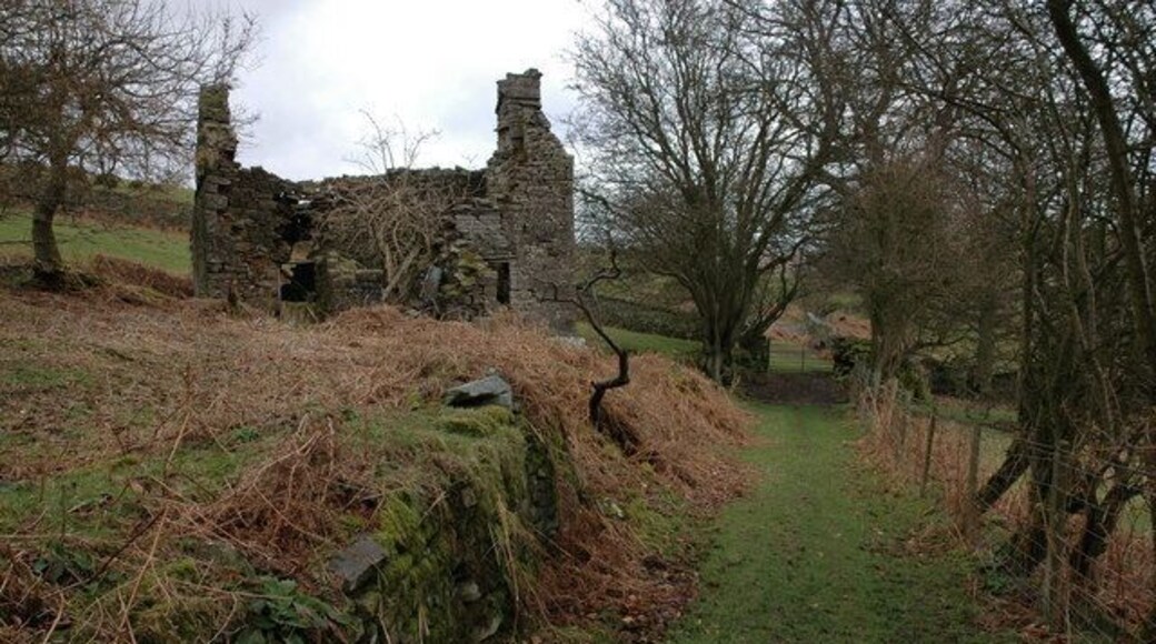 Ruined cottage at Cae-drain