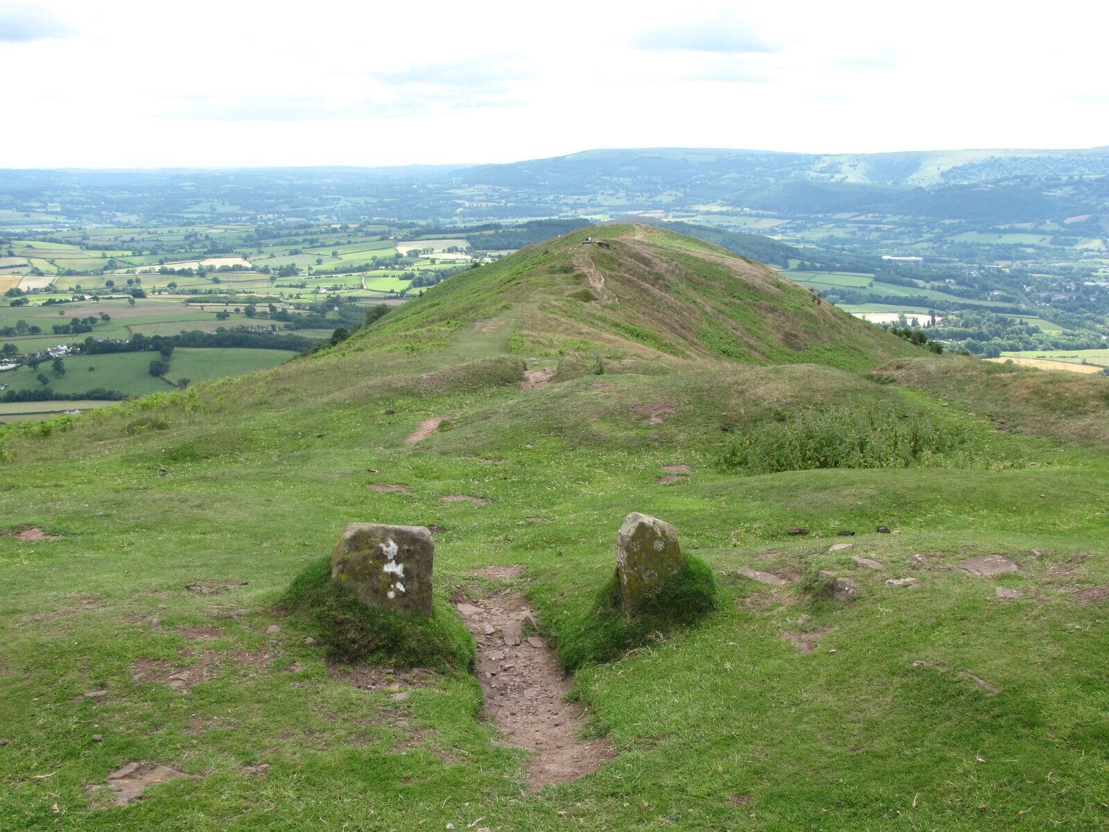 Remains of the entrance to St Michael's Chapel