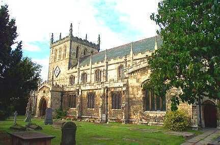 St. Laurence Priory Church Snaith, East Riding of Yorkshire, England.