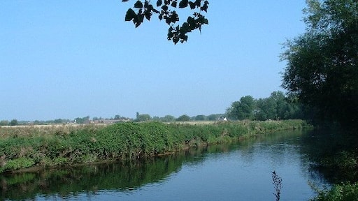 River Tame - Looking NW from Hams Hall.