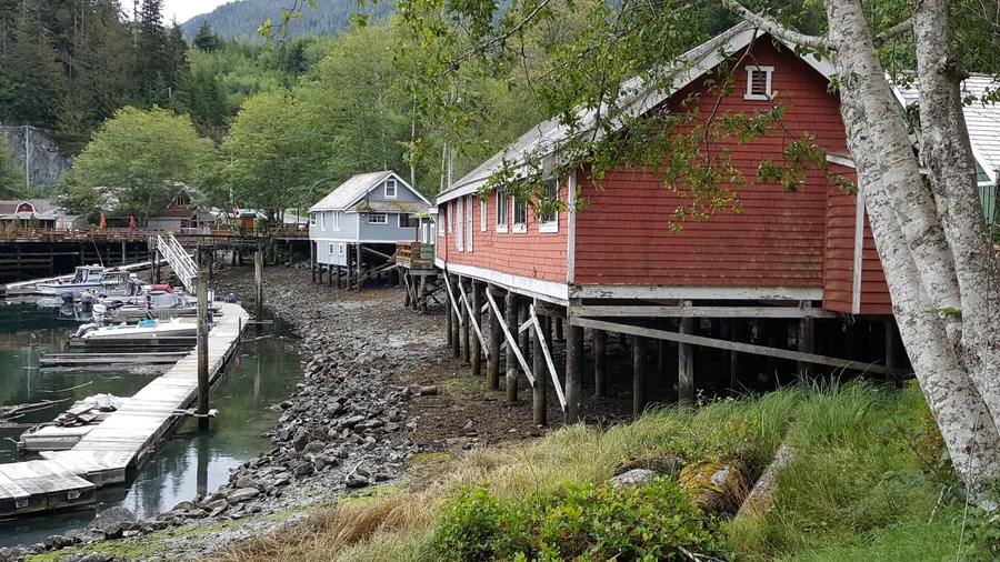 Photographic opps along this restored village boardwalk. #telegraphcove #BC #vancouverisland #canada