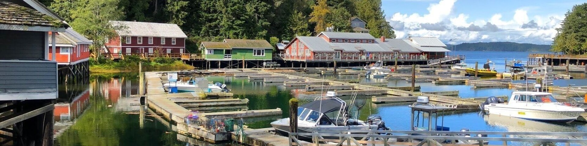 Telegraph Cove was established in 1912 as old sawmill town that had deteriorated to the point where everything had to be restored and rebuilt. Today, an eight hundred foot long boardwalk and dock surround the old village. Telegraph Cove is tucked away on the eastern coast of Northern Vancouver Island. This tiny picturesque and historical village is a major destination during the summer months when the snug little bay bustles with whale watchers, fishermen, boaters, campers and kayakers. Telegraph Cove has a rich and colourful past and is one of the last boardwalk settlements left on Vancouver Island. The Resort at the village has a large variety of accommodations from cozy cabins and historic homes to modern condominium suites. (September 2019)
#Trovember #History