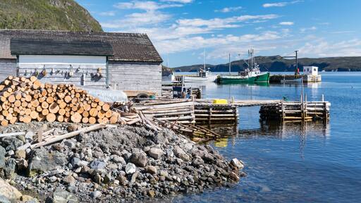 Woody Point Fishing Village in Newfoundland