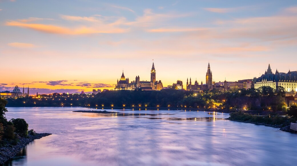 Parliament Hill in Ottawa, Ontario, Canada
