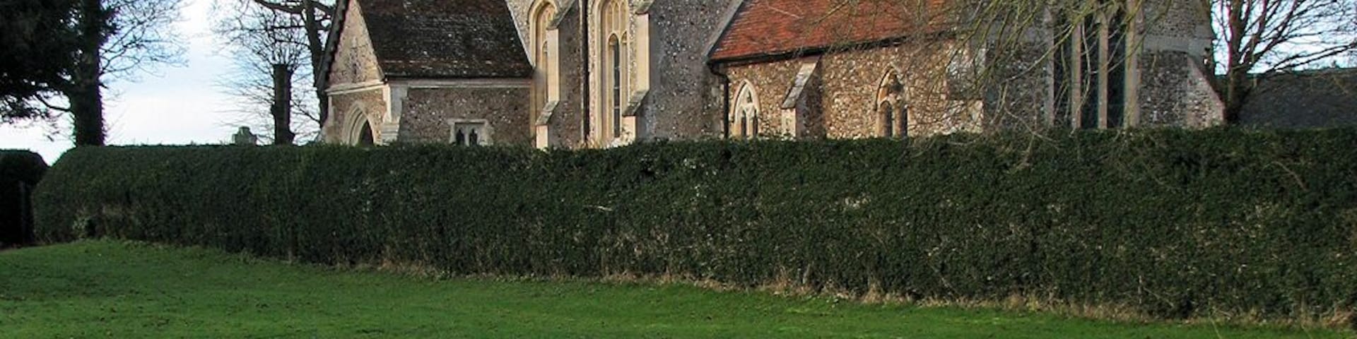 Parish church of St Michael and All Angels, Abington Pigotts, Cambridgeshire, seen from the east