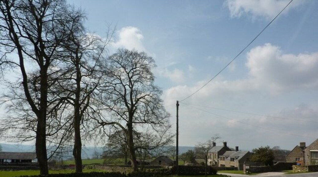 Farley, a hamlet A few houses and a couple of farms.