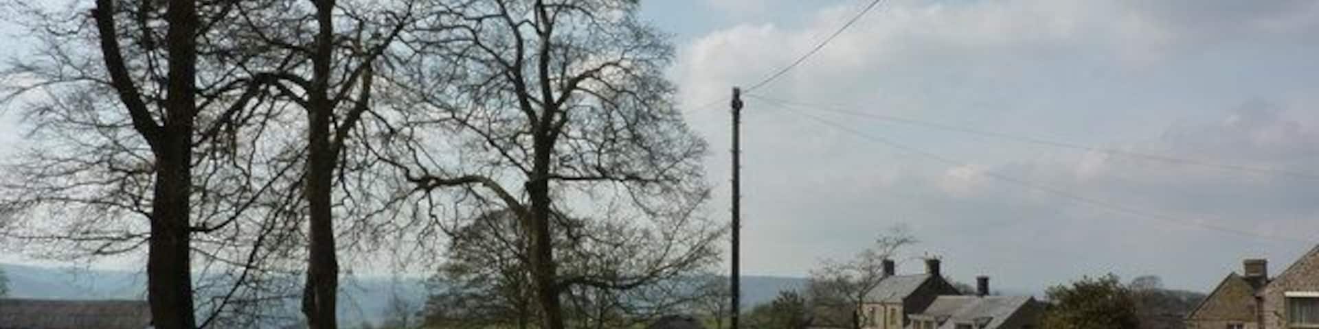 Farley, a hamlet A few houses and a couple of farms.