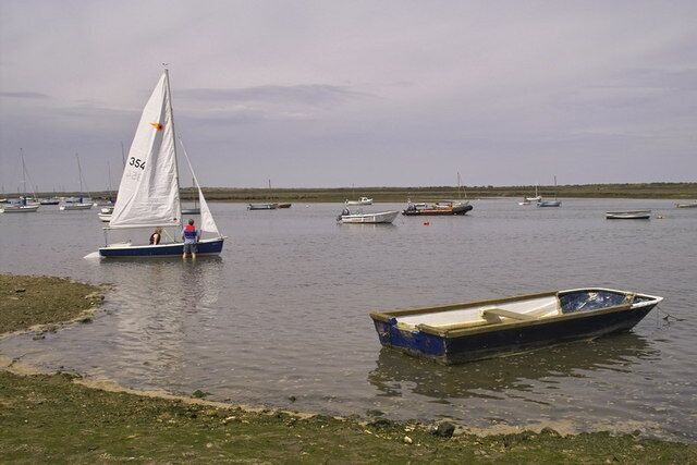 Sailing at Brancaster Staithe