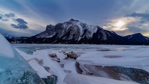 Abraham Lake Nordegg CAnada