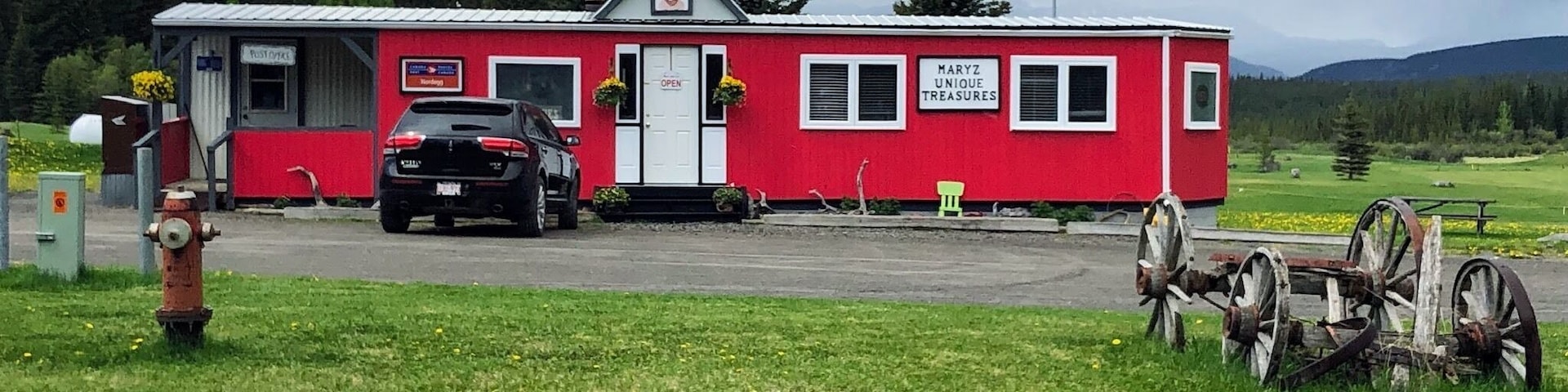 The hamlet of Nordegg, Alberta, was a former coal-mining town and named after Martin Nordegg and the name probably means “North Corner” in a German dialect. (June 2019)
#MyBackyard