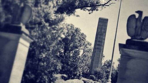 Finally followed the "Harrison's Tomb" sign. #president #famous #grave