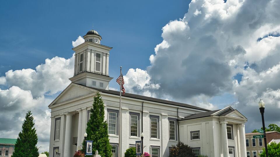 The Brown County Courthouse, Georgetown Oho USA 2025