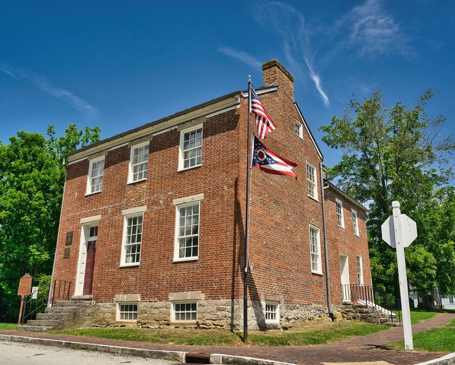 Georgetown, Ohio was the childhood home of Ulysses S. Grant, 18th president of the United States