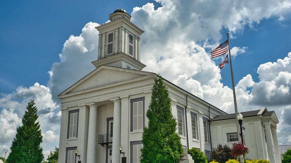 The Brown County Courthouse, Georgetown Ohio USA 2025