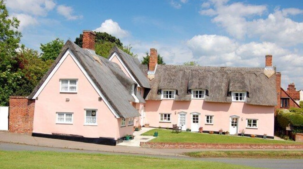 Cottages at Cavendish These picturesque cottages border Cavendish village green.