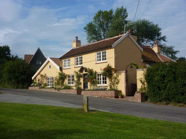 The Street, Cretingham A village house near the crossroads.