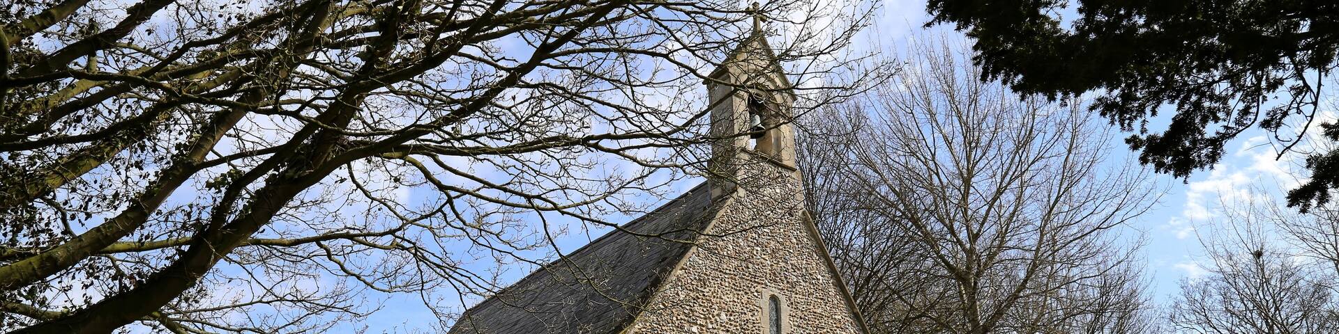 The north-west of St Margaret of Antioch's Church, Margaret Roding, Essex, England. Software: JPEG file optimized and/or cropped and/or spun with DxO OpticsPro 10 Elite and Adobe Photoshop CS2.