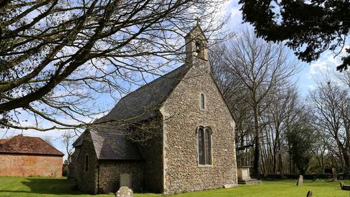The north-west of St Margaret of Antioch's Church, Margaret Roding, Essex, England. Software: JPEG file optimized and/or cropped and/or spun with DxO OpticsPro 10 Elite and Adobe Photoshop CS2.