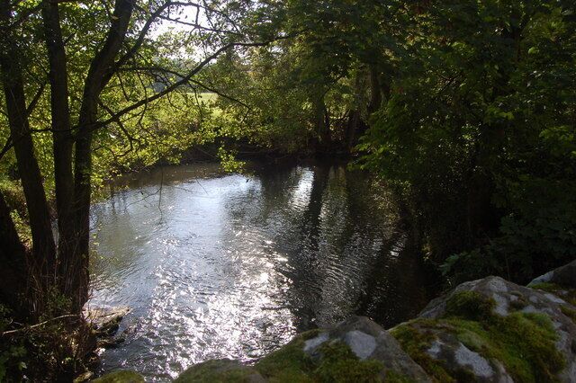 The River Dore from Elm Bridge, Ewyas Harold