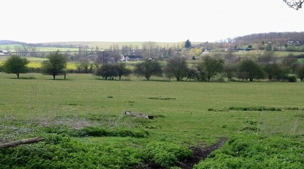 View across the fields near Denstroude