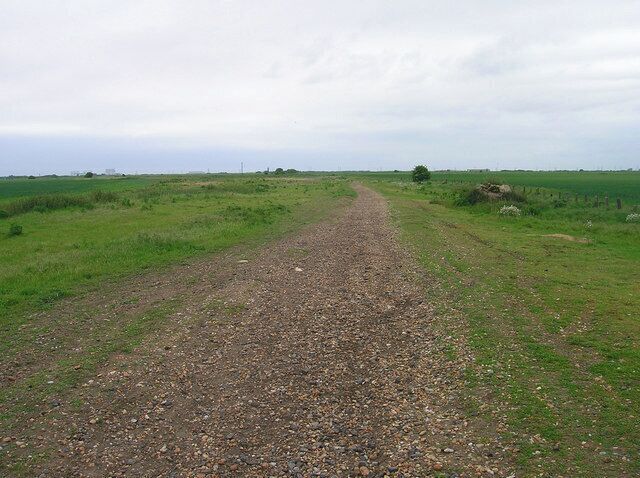 Dismantled Railway Former New Romney branch which opened in 1881 and closed in 1967.