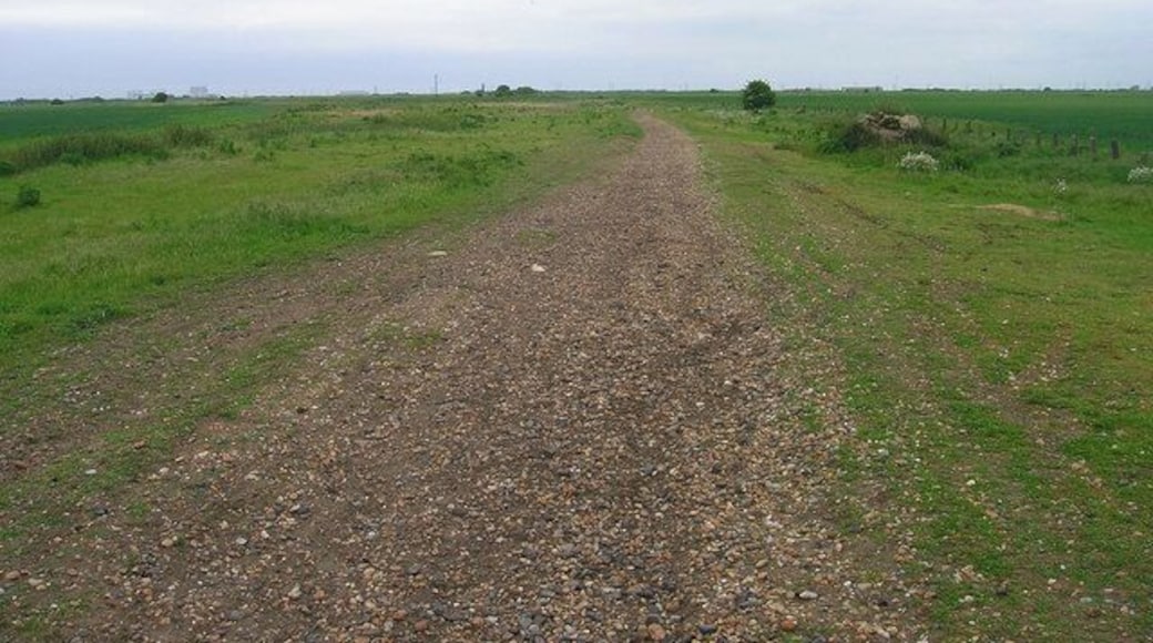Dismantled Railway Former New Romney branch which opened in 1881 and closed in 1967.