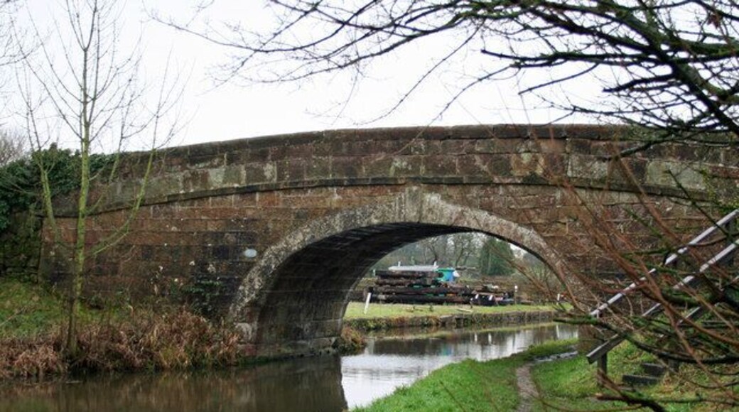 Potters Brook Bridge Canal Bridge number 81 along Lancaster Canal.