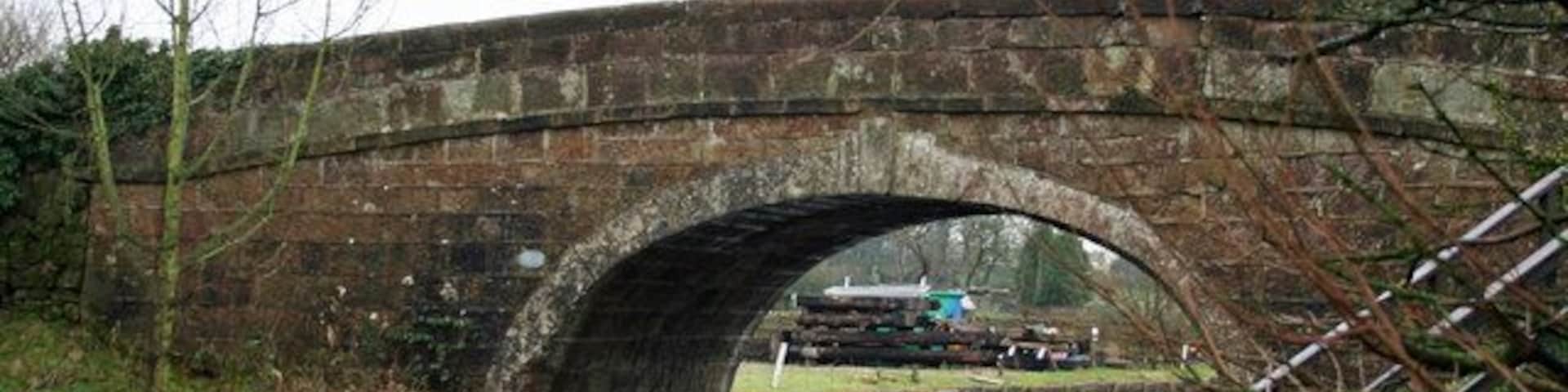 Potters Brook Bridge Canal Bridge number 81 along Lancaster Canal.
