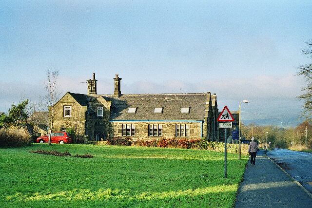 St Peter's School, Salesbury. C of E school across from the church, Lovely Hall Lane