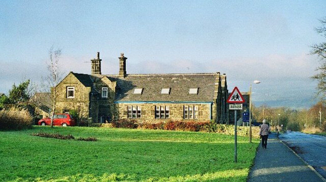 St Peter's School, Salesbury. C of E school across from the church, Lovely Hall Lane