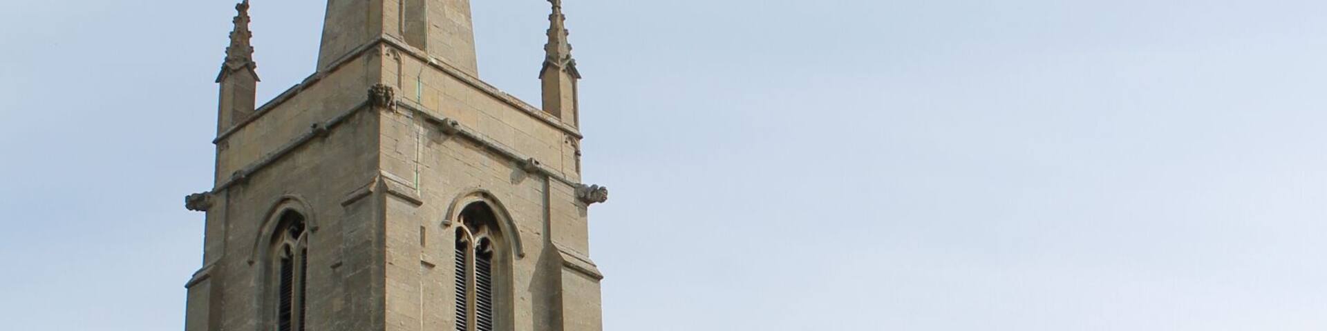 St Denis' parish church, Aswarby, Lincolnshire, seen from the southwest