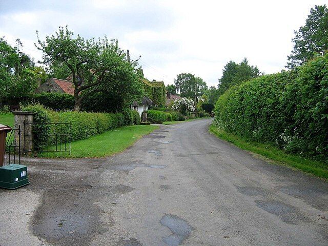Back Lane looking south towards Main Street